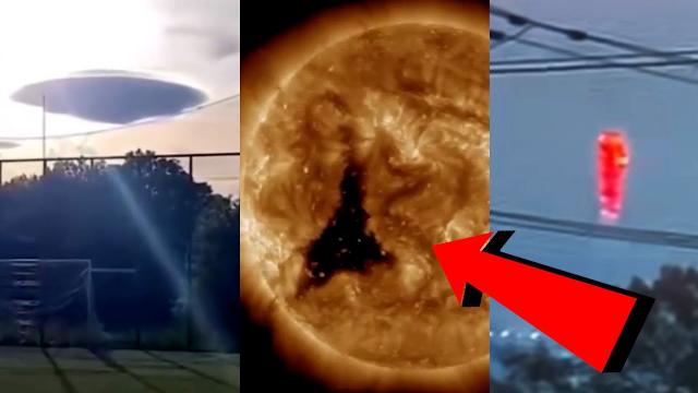 MASSIVE MOTHERSHIP? Something Very Strange Is Happening To The SUN! 2023