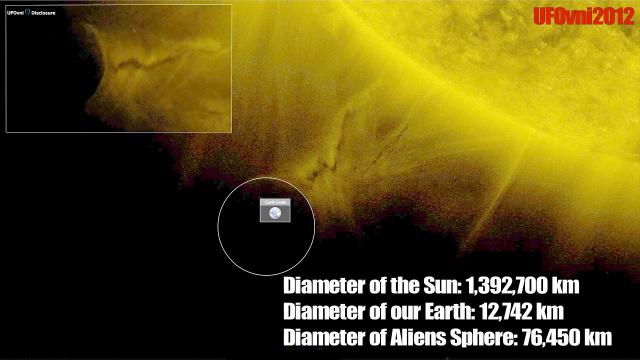UFO Specialist Claims Massive Sphere Are Actually Extracting Energy From Our Sun
