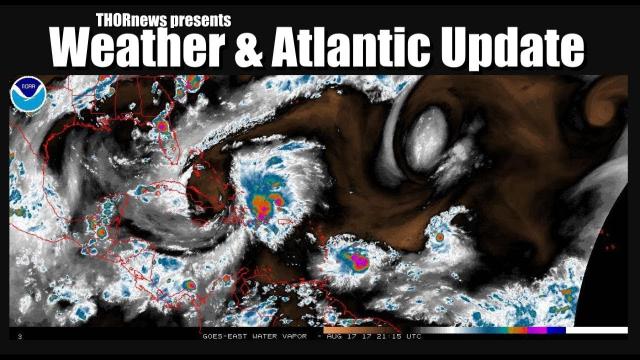 USA Weather & Active Atlantic Update - It's crazy out there.