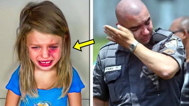 Cop Arrest Little Girl Stealing $5 Shoes, He Turns Pale When She Tells Him Why