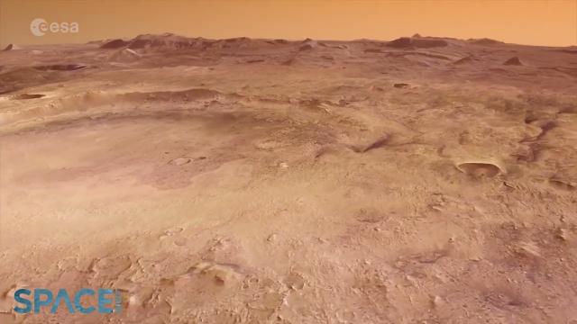 See water flow into ancient Mars' Jezero Crater in artist animation