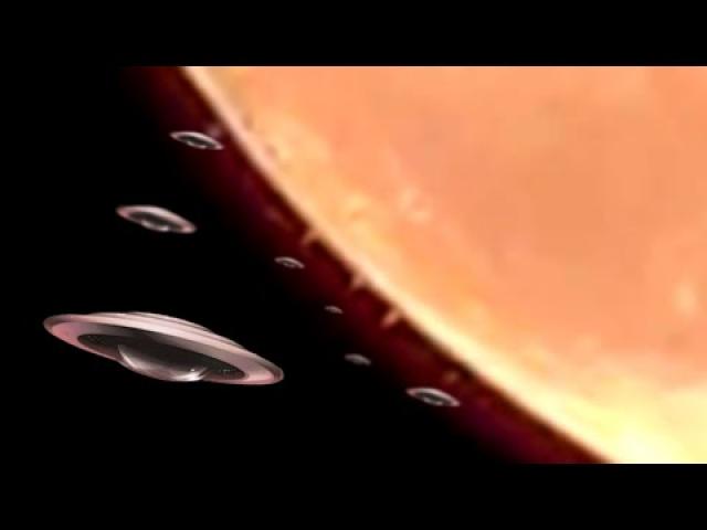 WERE HUNDREDS OF UFOS REALLY SEEN LEAVING THE MOON?