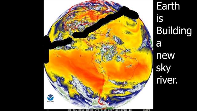 Earth is building a New Sky River - Presented in a Singing THORnews Science format.