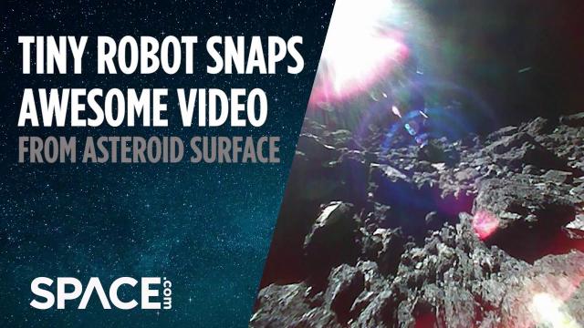 Tiny Robot Delivers Awesome Video From Asteroid Surface