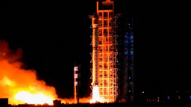 China launches Gaofen-12 Earth observation satellite, rocket sheds tiles