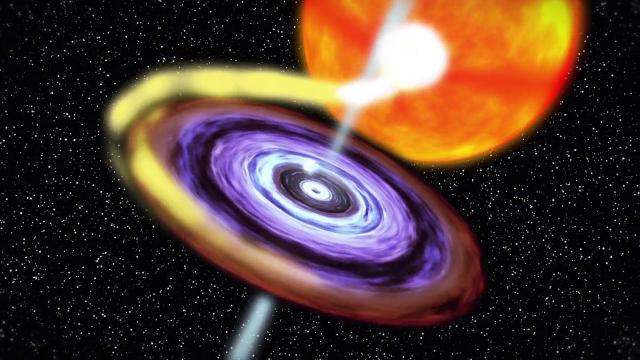NASA OSIRIS-REx mission observes a black hole
