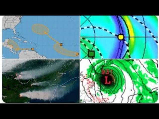 Alert! Hurricane Season about to be LIT! Solar Storm to hit Earth 26th! Minnesota Fires & Floods!