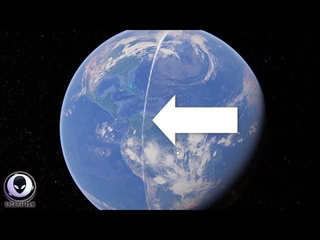 WHAT Is This Line Across Half The Earth?