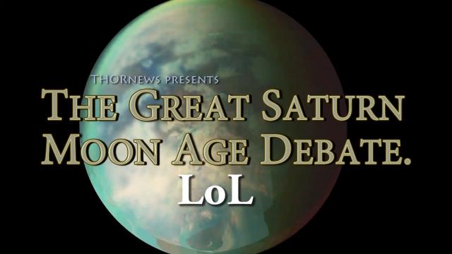 The Great Saturn Moon Age Debate!