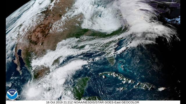 NE Bombogenesis Nor'Easter is underway & Gulf of Mexico Invest 96L has 50% chance of Development