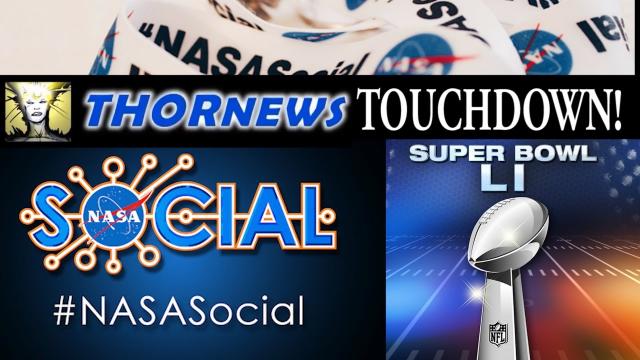 Total SHOCK! I have been invited to the #NASAsocial superbowl media Event!
