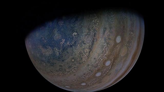 Fly from Ganymede to Jupiter in this amazing animation created from Juno imagery