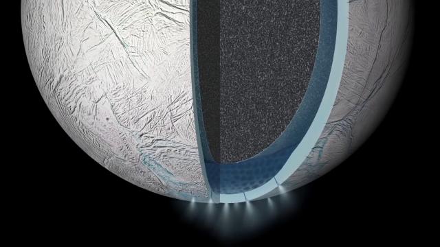 Saturn’s Moon Habitable? Molecular Hydrogen Found in Encel