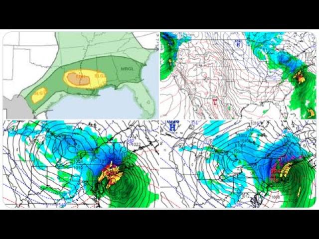 Big Hail Severe Weather possible today & Nor'Easter* on Tuesday!