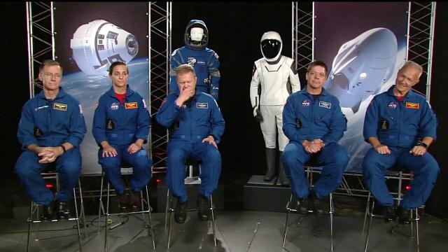 Live Interviews with Starliner and Crew Dragon Astronauts 8.3.18 1