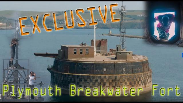 Plymouth Breakwater Fort EXCLUSIVE FIRST TIME SEEN 4K
