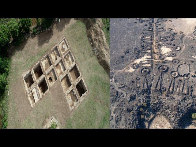More than 1,400 year old area of the city discovered under a burnt layer