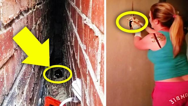 Woman Hammers Down Her Wall To Unravel The Source Of Weird Sounds Inside Her House