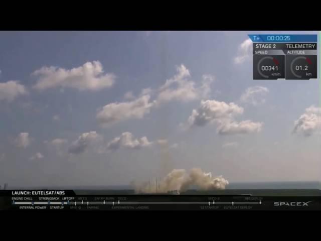 Liftoff! SpaceX Launches Two Communications Satellites | Video