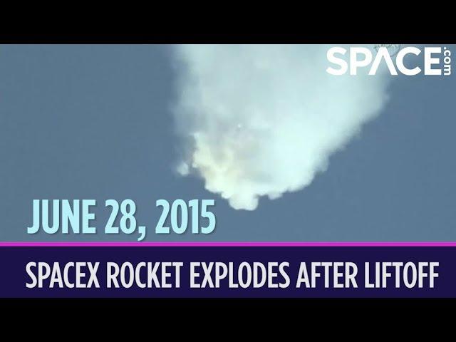 OTD in Space – June 28: SpaceX Rocket Explodes After Liftoff