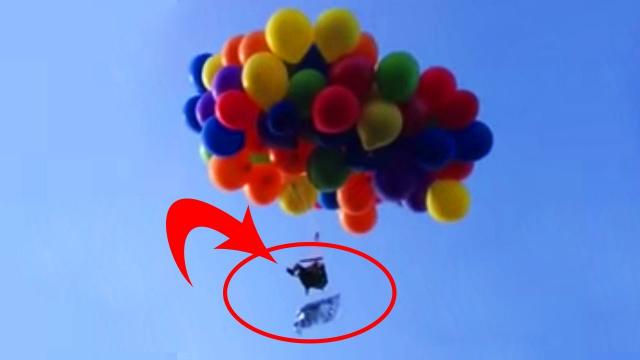 A Man Tied 42 Helium Balloons To A Lawn Chair And Took Flight – But Disaster Struck At 16,000 Feet