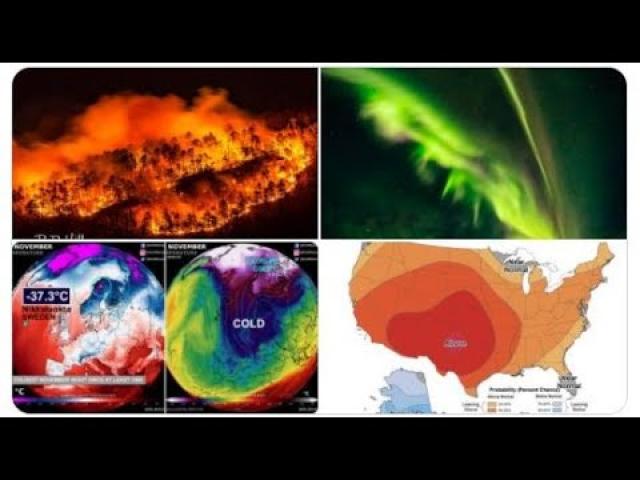 7.5 Earthquake Peru, Fireball in Alabama, More Storms for PNW, Cold Europe & Hot USA, Volcanoes.