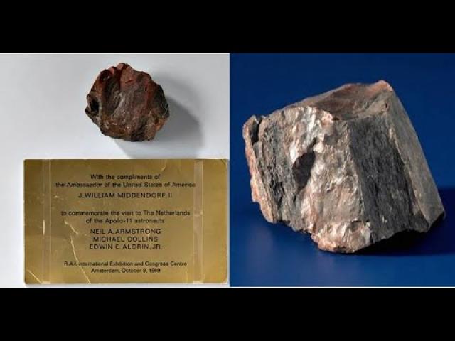 Moon Rock Found To Be Petrified Wood