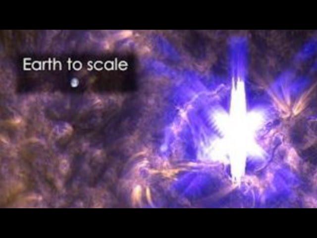 X-Class Flare, Earth directed CME, Solar Tsunamis & Sun strangeness
