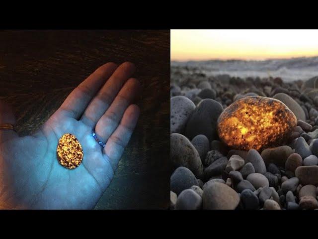 Michigan Man Discovers Strange Glowing Rocks
