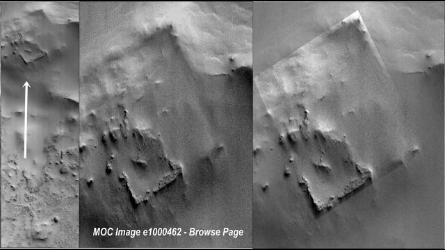 NASA Picture that Reveals Possible 'Archaeological Site' on Mars