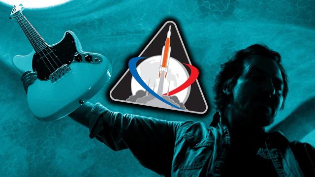 Eddie Vedder and NASA's Artemis rocket soar to the moon in music video