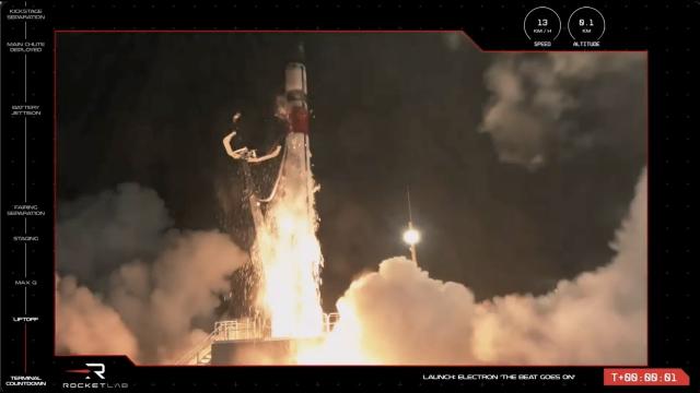 Rocket Lab launches 2 BlackSky Earth-observing satellites from New Zealand