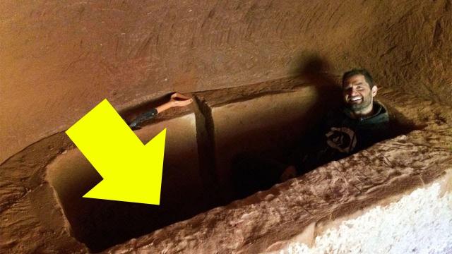Man Builds The Ultimate 'Man Cave' Deep In The Strangest Location