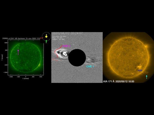 3 Coronal Mass Ejections! The Sun is waking up!