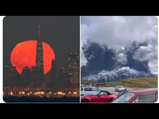 Mount Aso Volcano erupts in Japan! Record size Hail in Australia! Bombcyclone for Pacific Northwest!