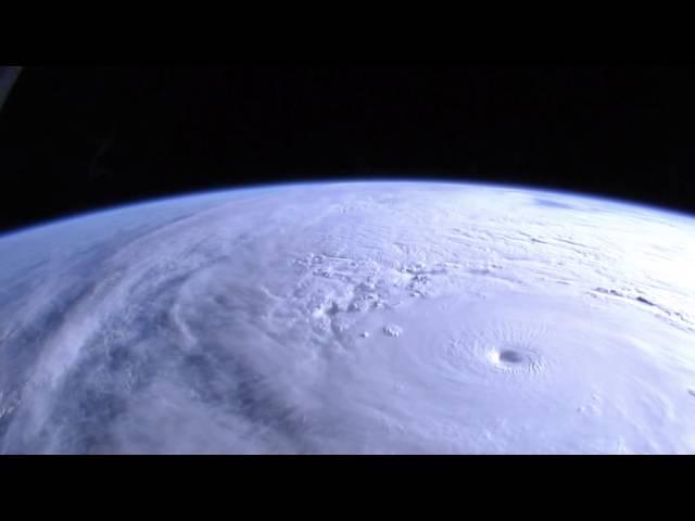 Hurricane Vance Captured By Space Station's Earth View Cam | Video
