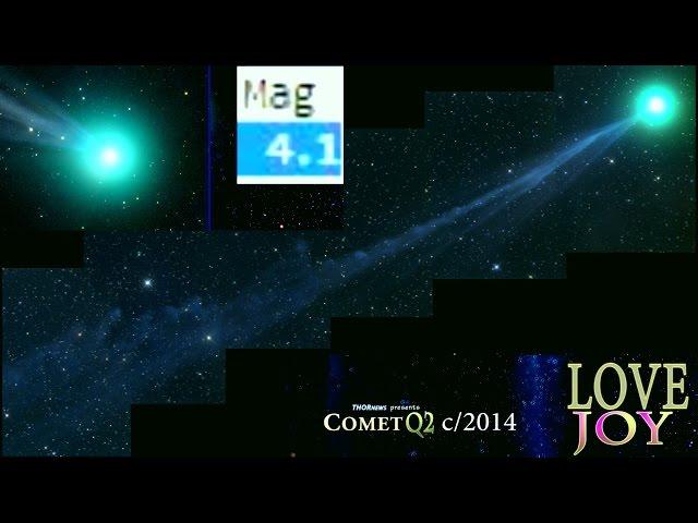 Tell NASA Comet Q2 LoveJoy is the Comet of the Century. Gettin' bright fast!