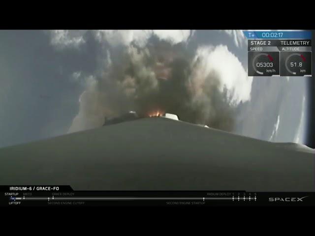 Blastoff! SpaceX Launches NASA's GRACE-FO Mission, More Satellites