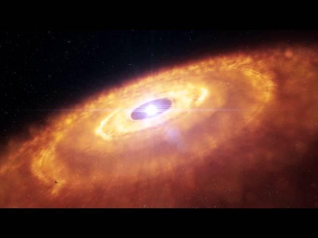 Star's Planet-Forming Disc Revealed In Unprecedented Detail | Video