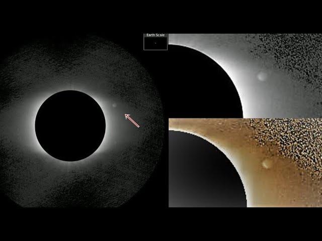 Giant UFO Near Earths Sun Stops For 22 Min Then Moves at Light Speed!