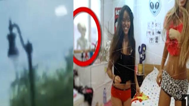 Alien Stalk Girls? UFOs Caught On Videos In Real Life!