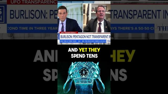 Rep. Tim Burchett tells NewsNation the Pentagon is lying about UFOs ???? #shorts