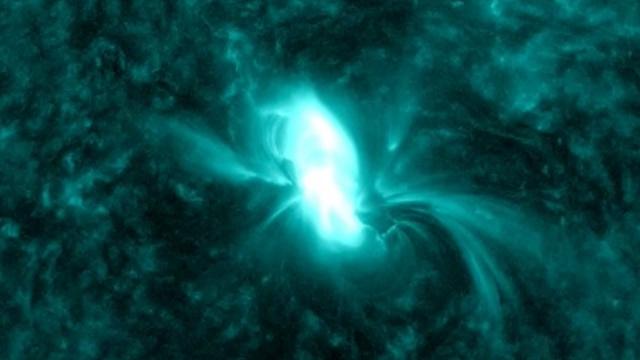 Sun stays active with powerful flares, one 'directly facing Earth'