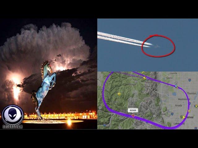 Breaking: "Mystery Plane" Circles Above Denver! Military Silent 11/17/16