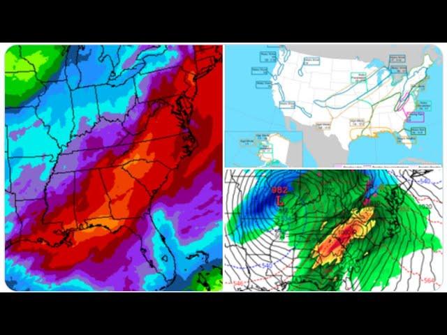 RED ALERT! 4 Big USA Storms in 2 weeks!?!