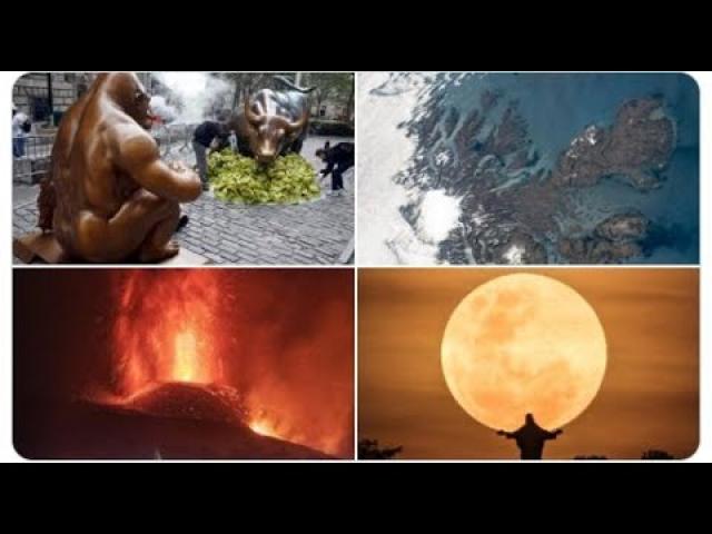Wild & Intense energy! Volcano activity &Superpower tension increases, Aries full moon & PNW Storm