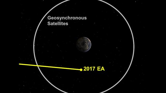 Small Asteroid Flies Within 9000 Miles of Earth | Video