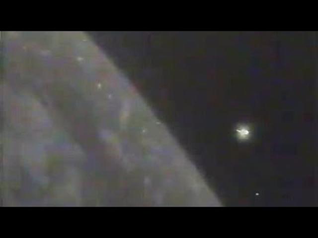 Several Giant UFOs Appear in NASA Live Stream