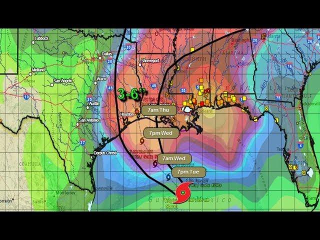 I've never seen a Weather System like Tropical Storm Cindy before.