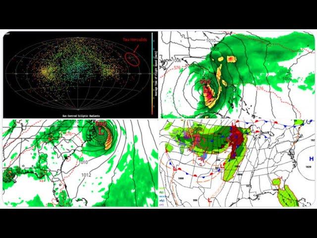 Hurricane to hit the USA 1st week of June? Multiple models say Yes & Monster METEOR SHOWER or dud?